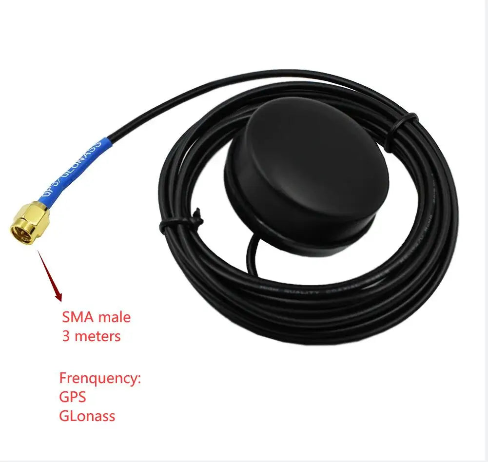Waterproof Screw Mount GPS GNSS Antenna with SMA Fakra Connector