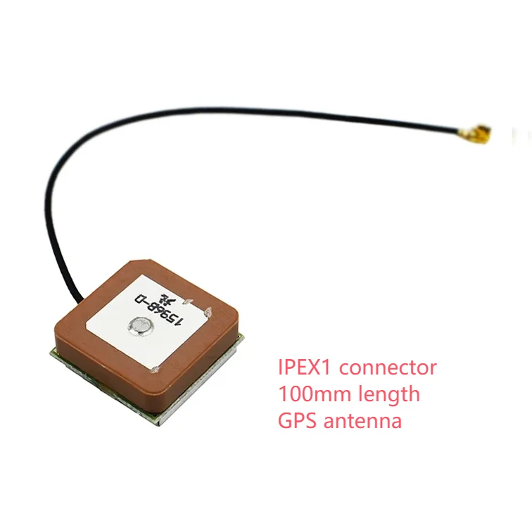 Compact Active GPS Antenna with Internal Plug Connector