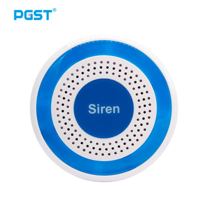 433mhz Wireless Sound and Light Siren 100dB Standalone Strobe Siren Home Security Sound Alarm System - Home Smart Direct