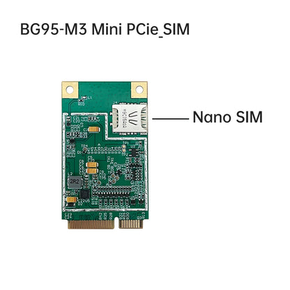 BG95-M3 Mini PCIe LTE Cat M1/NB2 Modem with Nano SIM Slot