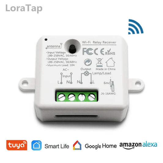 WiFi Relay Switch Socket Module for Smart Home Control - Home Smart Direct