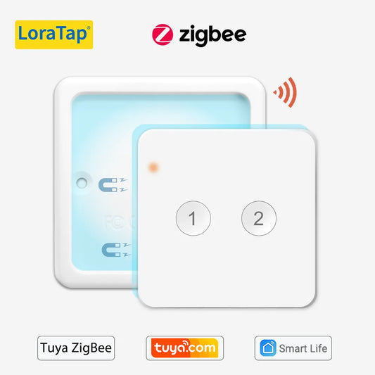 Tuya ZigBee 3.0 Wireless 3 Gang Remote Control Scene Switch Support Smart Life Home Assistant ZigBee2MQTT Automation DIY - Home Smart Direct