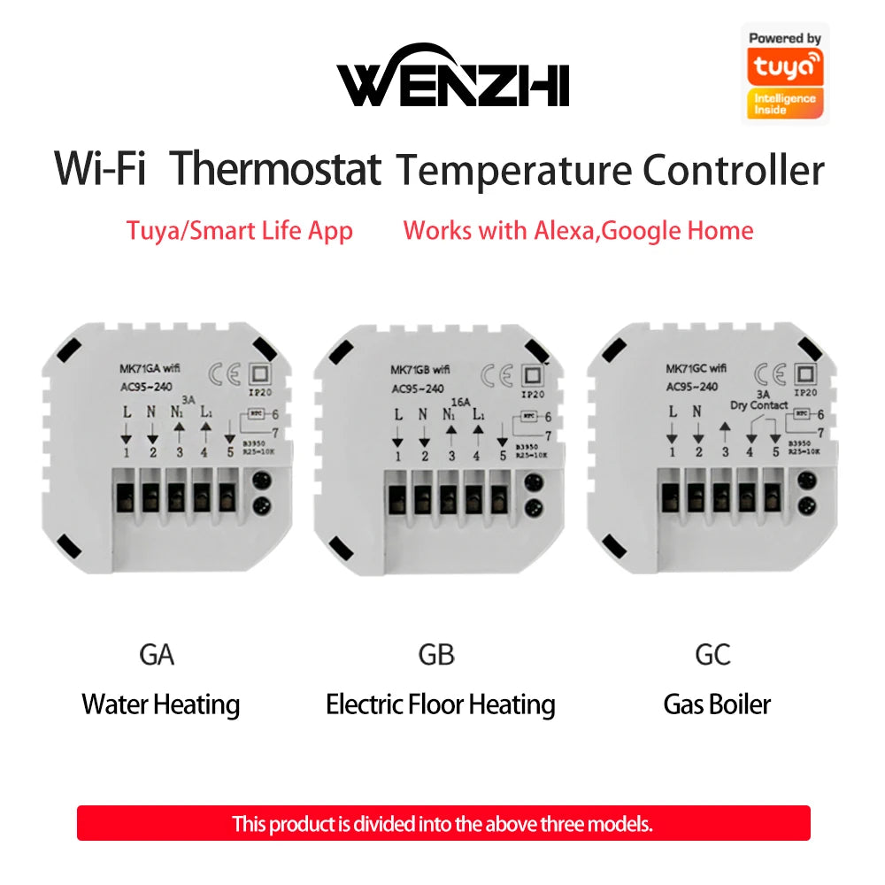 WiFi Thermostat Controller - Home Smart Direct
