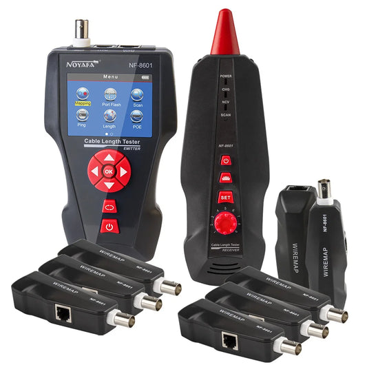 NOYAFA NF-8601W Multifunction Network Cable Tester RJ45 RJ11 BNC PoE