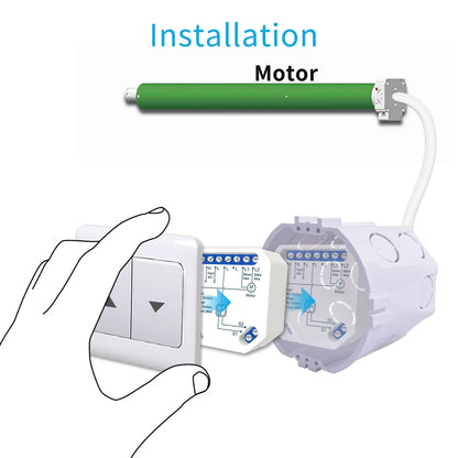 Smart WiFi Roller Shutter Switch Module - Home Smart Direct