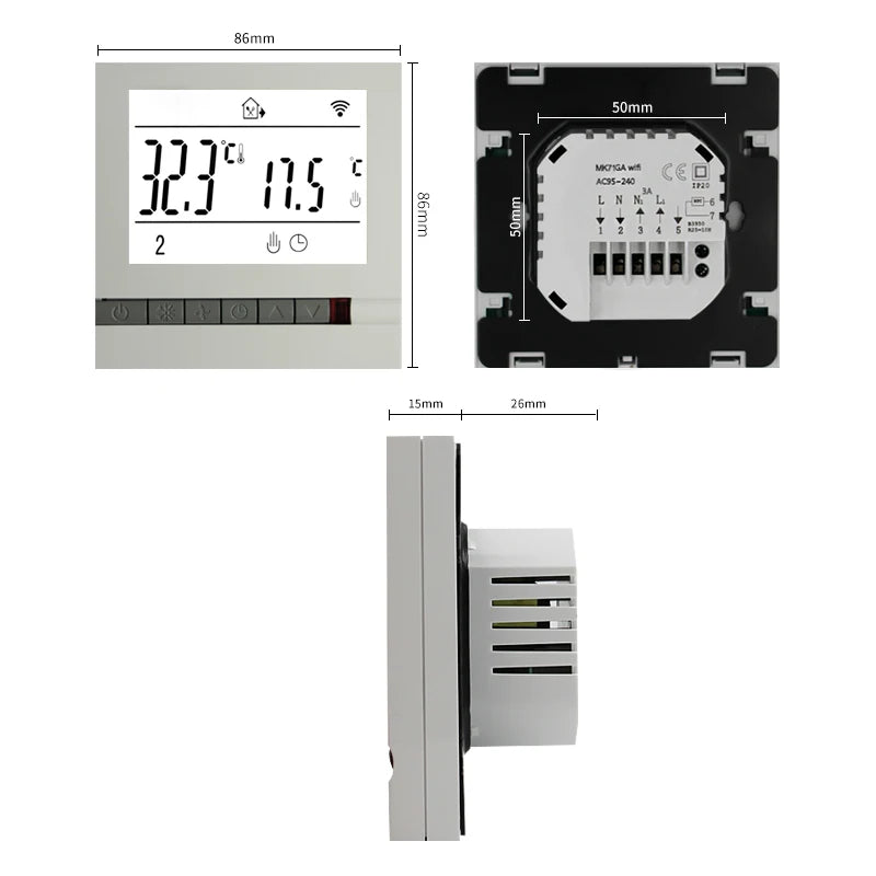 WiFi Thermostat Controller - Home Smart Direct