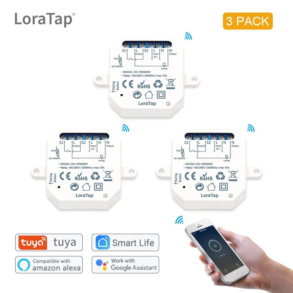 Smart Relay Module for DIY Lighting Automation - Home Smart Direct