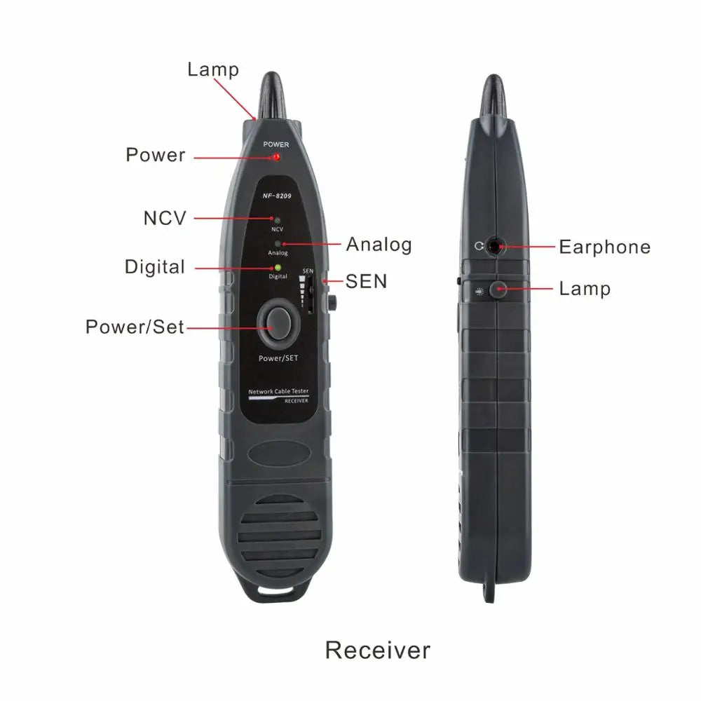 NOYAFA NF-8209 RJ45 Cable Tracker POE Network Wire Checker UTP Tester