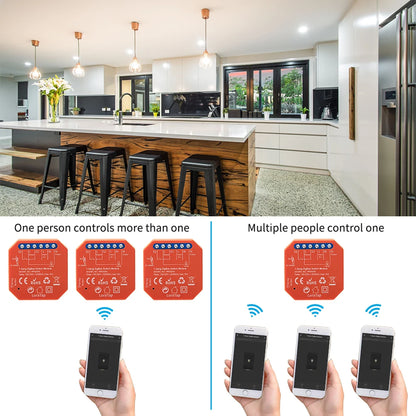 Tuya Smart  ZigBee 3.0 Relay 16A DIY Module for Light and Device ON OFF App Remote Control Timer Support Google Home Alexa MQTT - Home Smart Direct