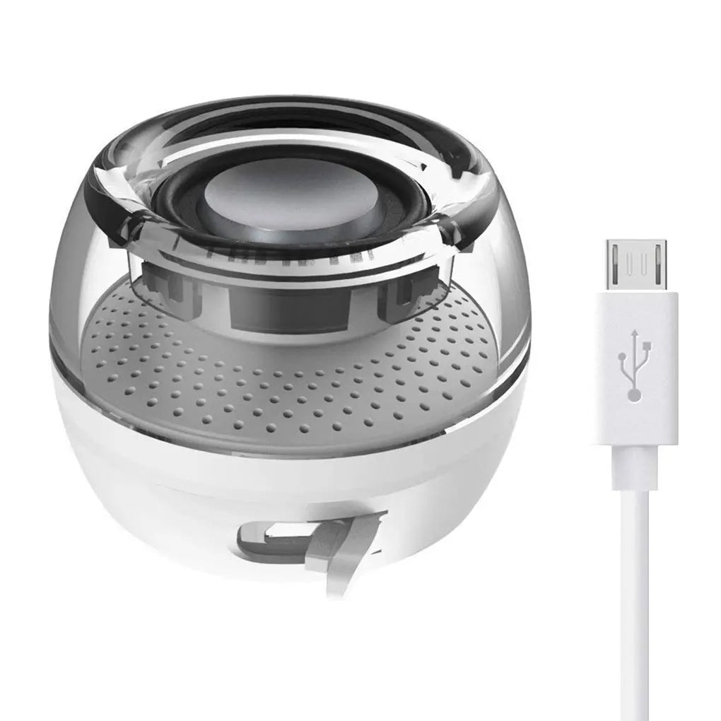 Mini Wireless Bluetooth Crystal Speaker with Surround Sound - Home Smart Direct