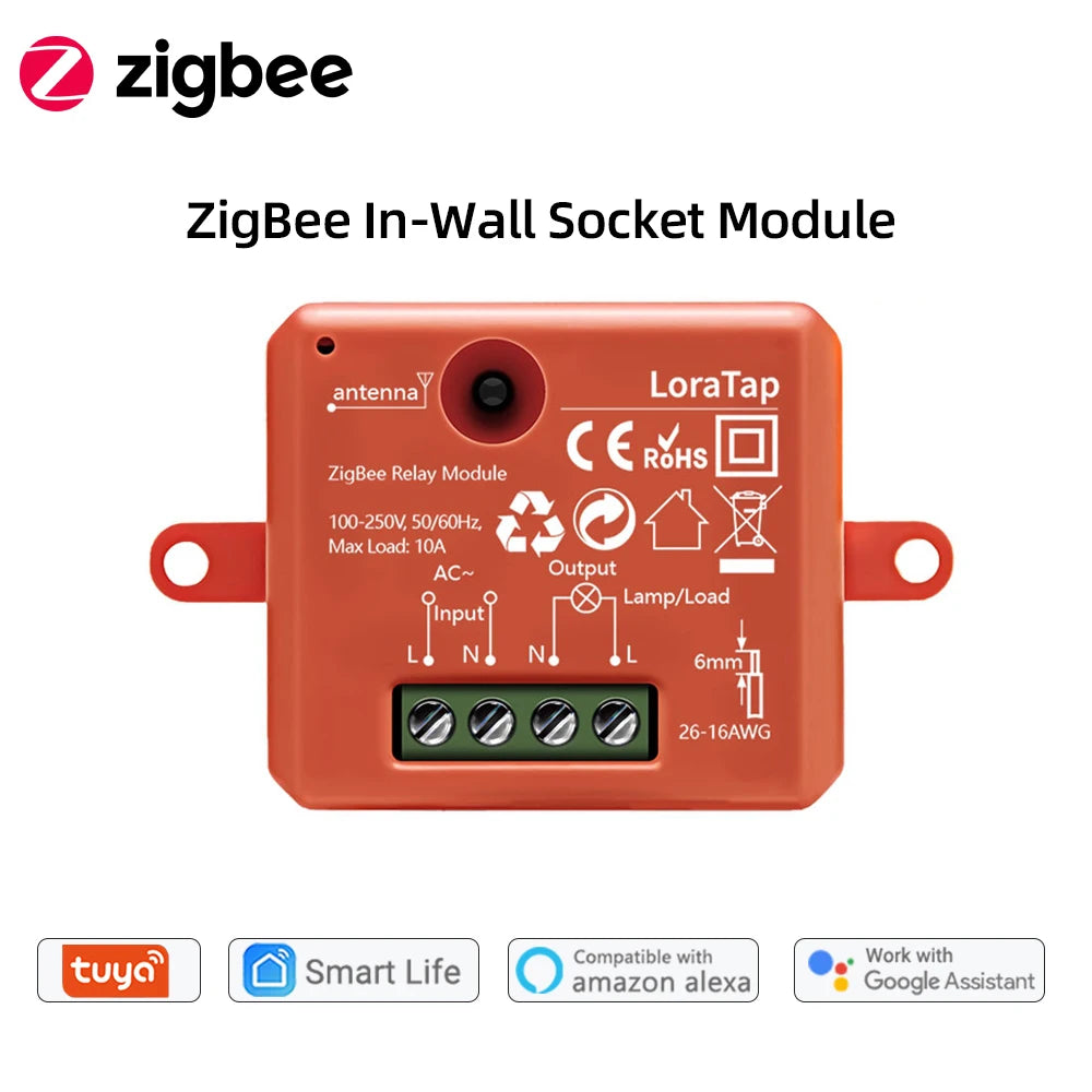 Tuya ZigBee 3.0 Wireless 4-Button Remote Control Scene Switch Compatible with Smart Life Home Assistant Zigbee2MQTT DIY - Home Smart Direct
