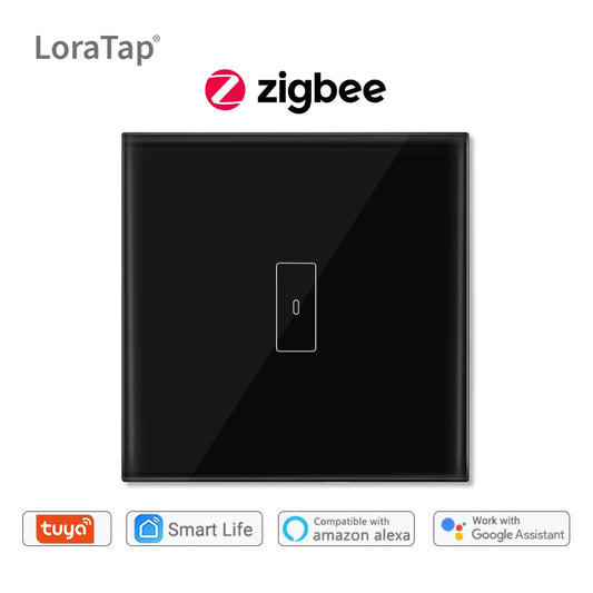 Smart Home ZigBee EU Boiler Water Heater Switch 4400W Tuya App Remote Control ON OFF Timer Voice Control Google Home Alexa MQTT - Home Smart Direct