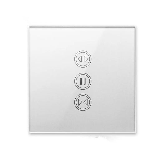 WiFi Roller Shutter Curtain Switch in Silver Finish - Home Smart Direct