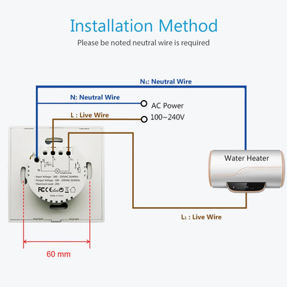 Smart WiFi Boiler Heater Switch with Timer Control - Home Smart Direct