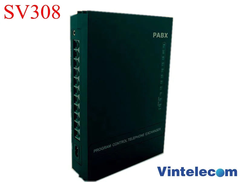 Compact Office PBX System with Multiple Extensions
