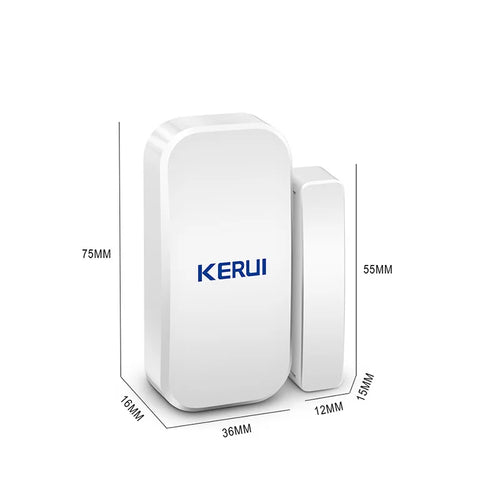 KERUI D025 433MHz Wireless Window Door Magnet Sensor Detector For G18 W18 Home Security Alarm System Burglar An-theft - Home Smart Direct