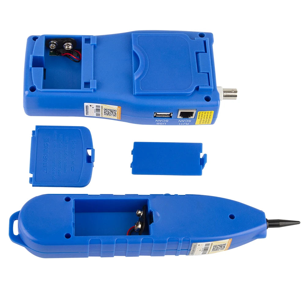 Network Cable Tester with Length Measurement and Wire Tracking