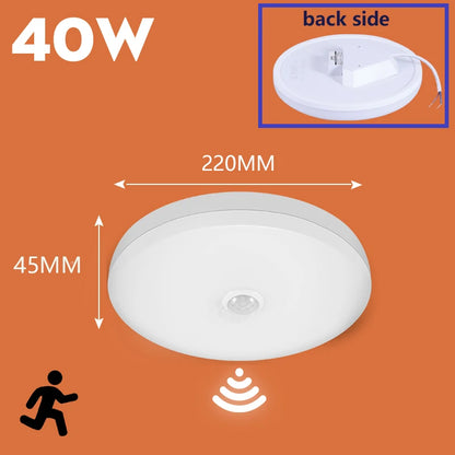 LED Motion Sensor Ceiling Light for Hallway Stairs and Walls - Home Smart Direct
