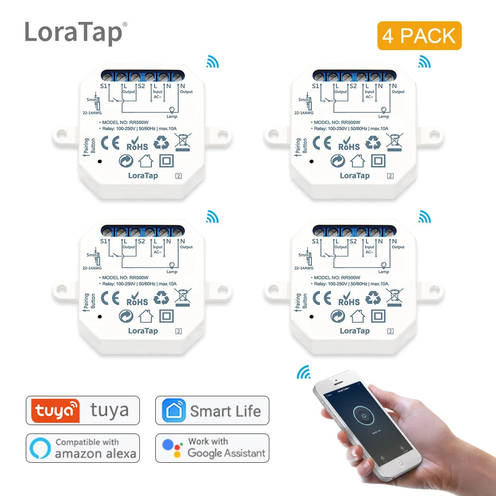 Smart Relay Module for DIY Lighting Automation - Home Smart Direct