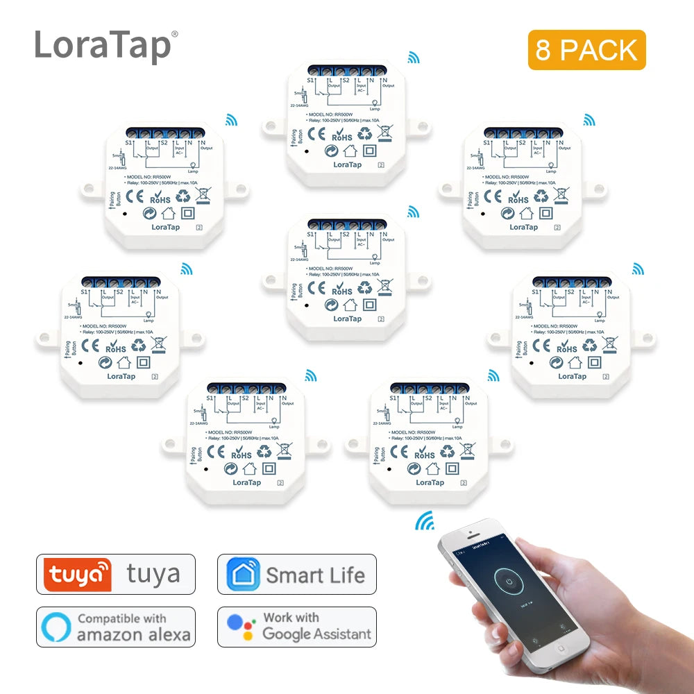 Smart Relay Module for DIY Lighting Automation - Home Smart Direct
