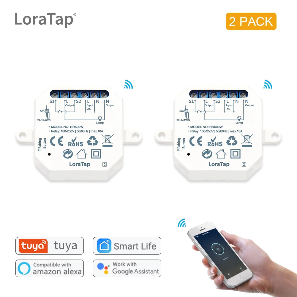 Smart Relay Module for DIY Lighting Automation - Home Smart Direct