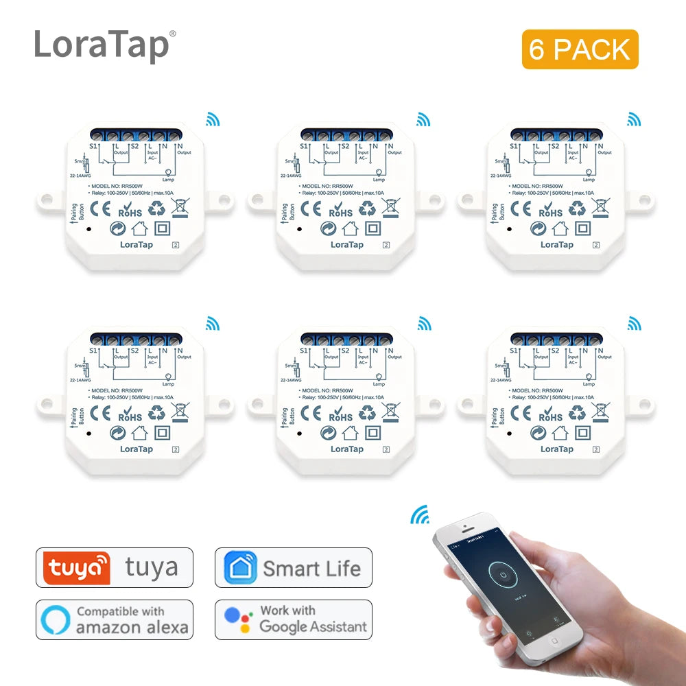 Smart Relay Module for DIY Lighting Automation - Home Smart Direct