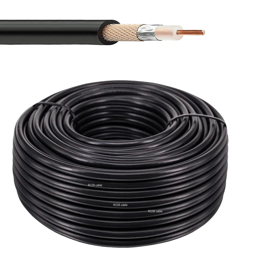 Low Loss RG58 Coaxial Cable for RF Connections - Home Smart Direct