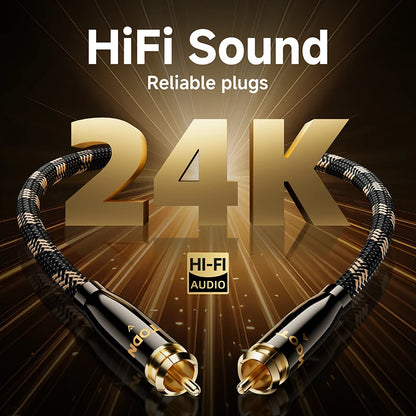 High End OCC Digital Coaxial RCA Audio Cable - Home Smart Direct
