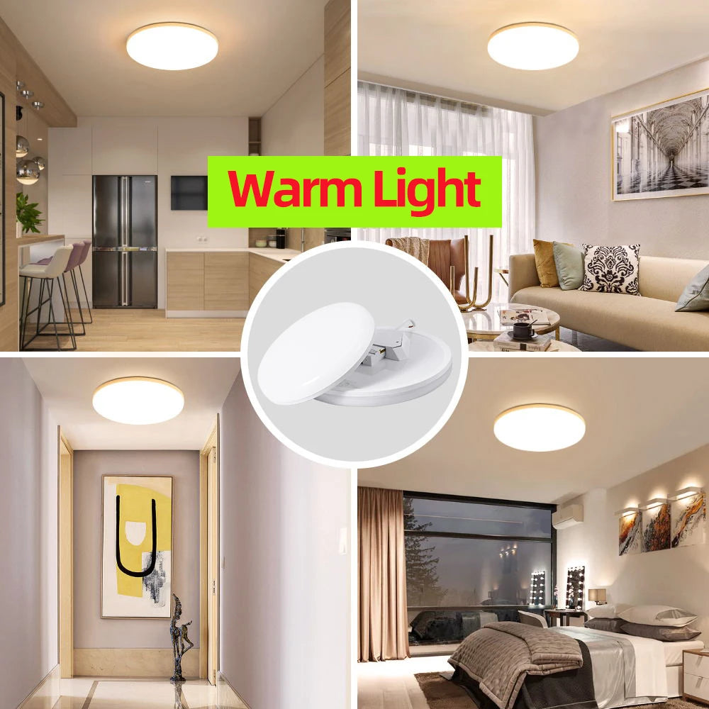 Modern LED Ceiling Light Fixture for Living Room and Bedroom - Home Smart Direct