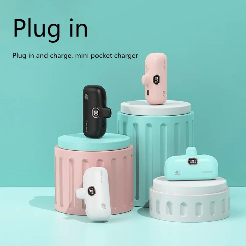 Mini Portable Power Bank Fast Charging External Battery - Home Smart Direct