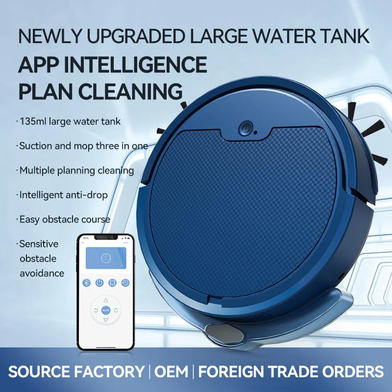 3 in 1 Smart Sweeping and Vacuuming Robot Cleaner - Home Smart Direct