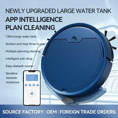 3 in 1 Smart Sweeping and Vacuuming Robot Cleaner - Home Smart Direct