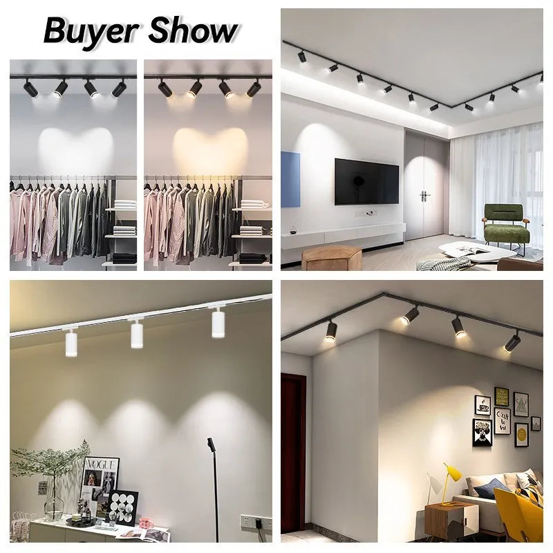 LED Track Spotlight for Kitchen Store or Home Lighting - Home Smart Direct