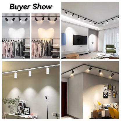 LED Track Spotlight for Kitchen Store or Home Lighting - Home Smart Direct