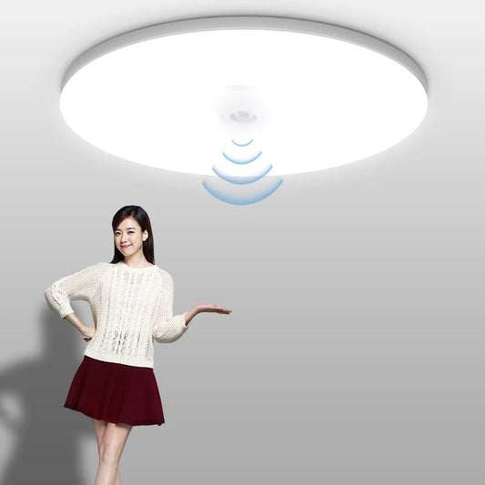 LED Motion Sensor Ceiling Lamp for Stairs Garage or Home Use - Home Smart Direct