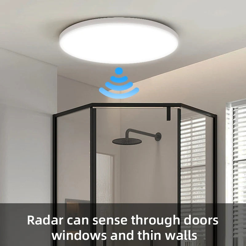Motion Sensor LED Ceiling Light Waterproof Indoor Lamp - Home Smart Direct