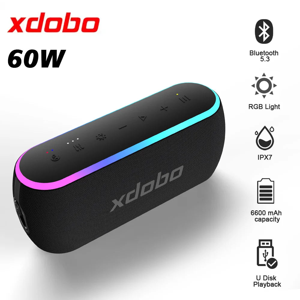 Bluetooth Wireless Outdoor Speaker with Subwoofer - Home Smart Direct