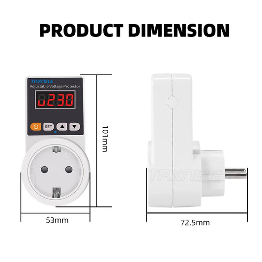 Automatic Voltage Protector Plug for Home Appliances - Home Smart Direct