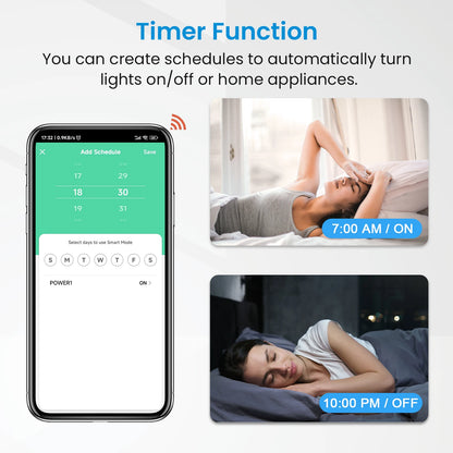 LoraTap Tuya ZigBee 3.0 Smart Life Socket Module Wireless Remote Control, Work with Echo Alexa Google Home Voice Assistant DIY - Home Smart Direct
