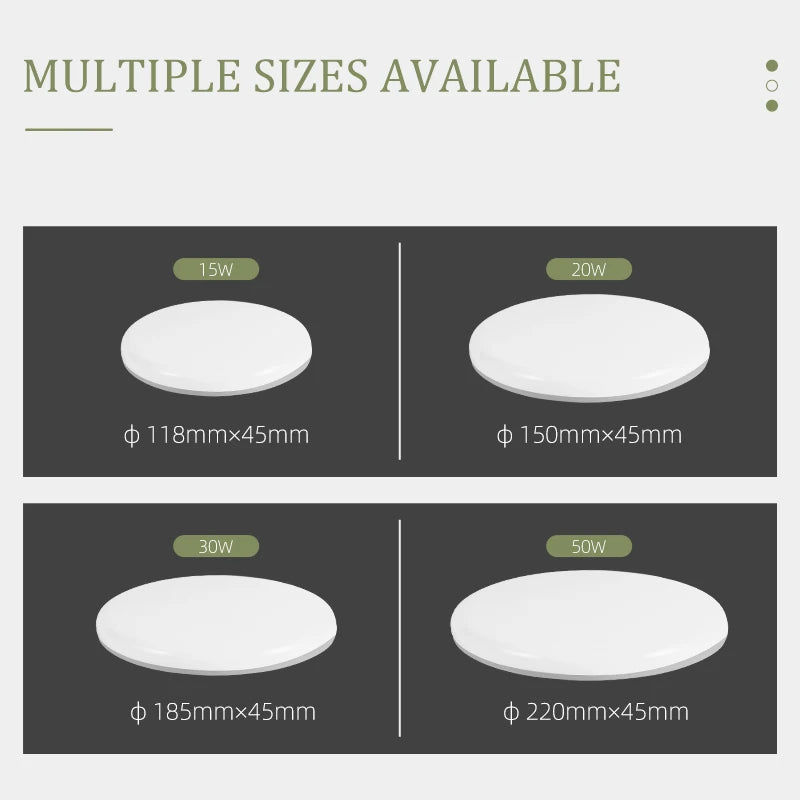 Modern LED Ceiling Light Fixture for Living Room and Bedroom - Home Smart Direct