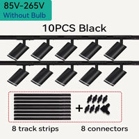 10PCS Black Set