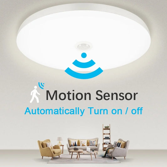 Motion Sensor LED Ceiling Light Waterproof for Hallway Corridor - Home Smart Direct