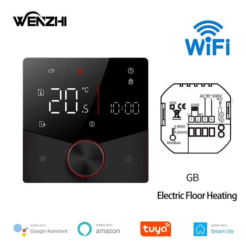Zigbee WiFi Heating Thermostat - Home Smart Direct