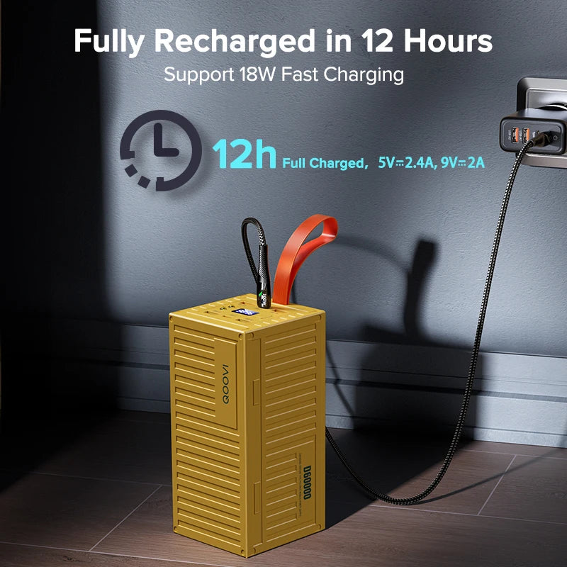 Large Capacity Power Bank Fast Charging Portable Power Station - Home Smart Direct