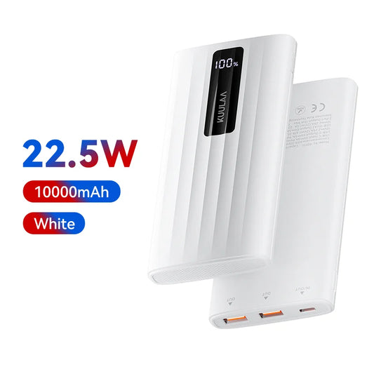 Compact Power Bank Fast Charging Portable External Battery - Home Smart Direct