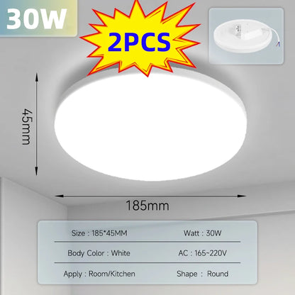 Modern LED Ceiling Light Fixture for Living Room and Bedroom - Home Smart Direct
