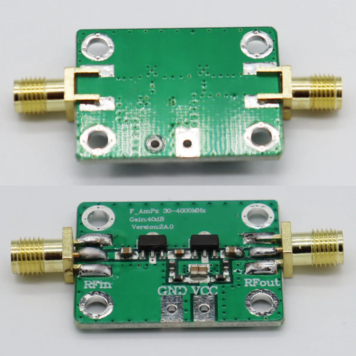 RF Wideband Amplifier 30-4000MHz Low Noise LNA Module DC5V