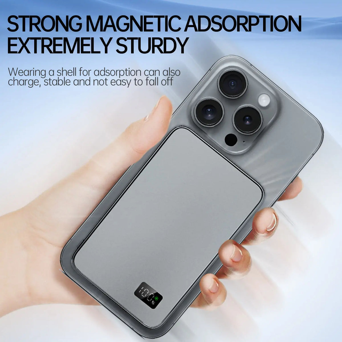 Ultra Thin Magnetic Wireless Power Bank Portable Charger - Home Smart Direct