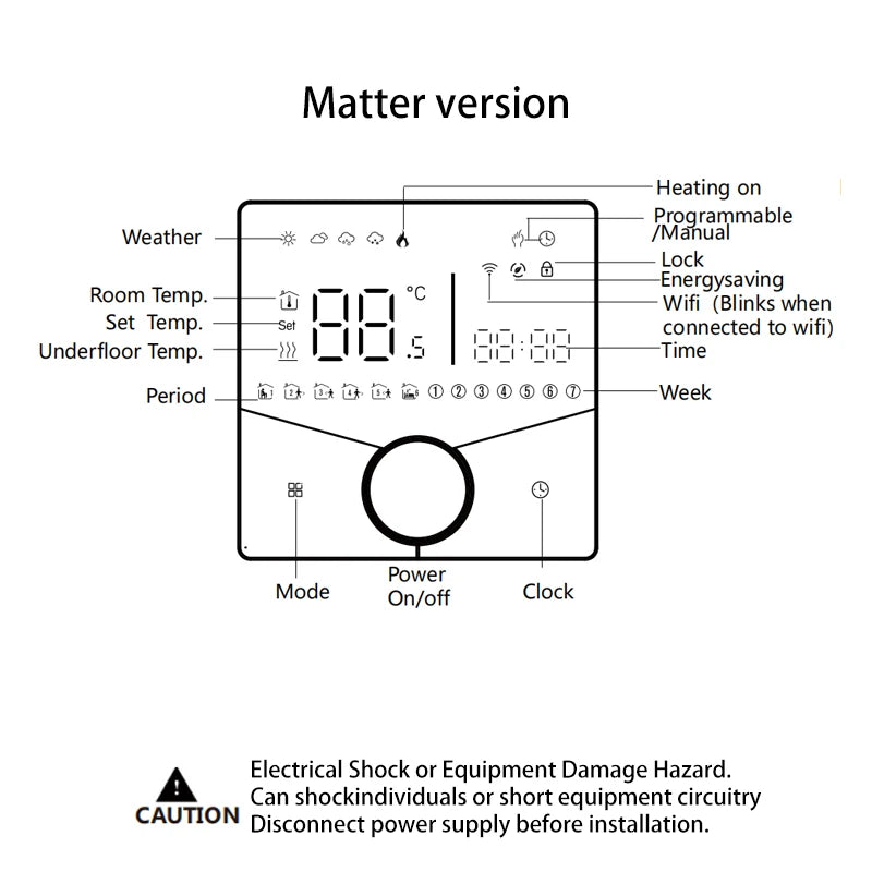 Smart Heating Thermostat - Home Smart Direct