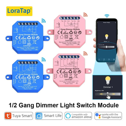 Smart Dimming Light Switch Relay with WiFi and ZigBee - Home Smart Direct